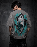 Cracked Gaze Oversized T-Shirt